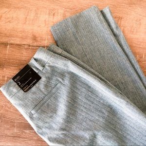 NWT Ryan Slim Straight Fit Herringbone Slacks
